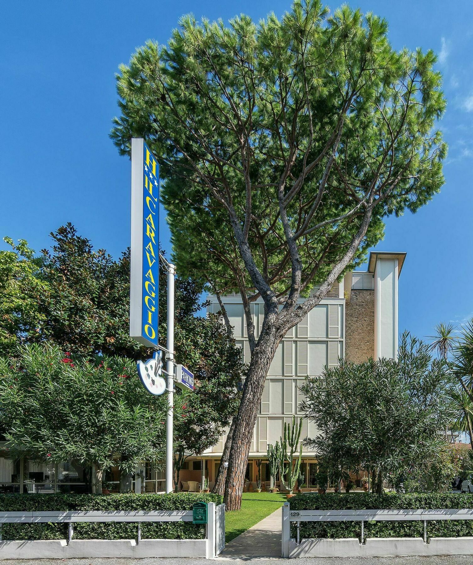 Hotel Il Caravaggio Marina di Pietrasanta Exteriör bild